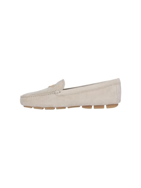 women's loafers prada|prada driving loafers women's.